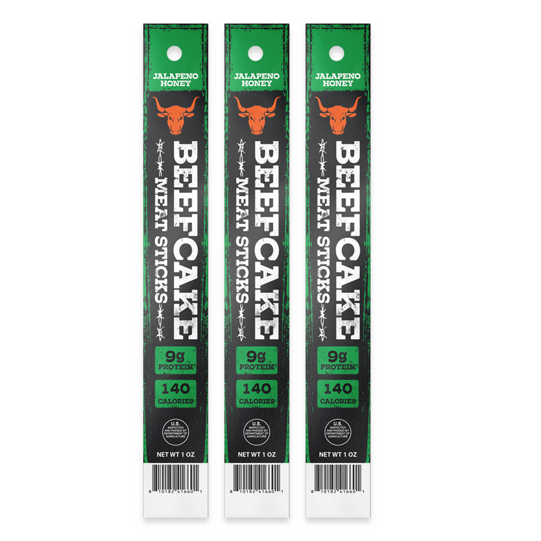 Jalapeno Honey Meat Stick – BeefCake Jerky