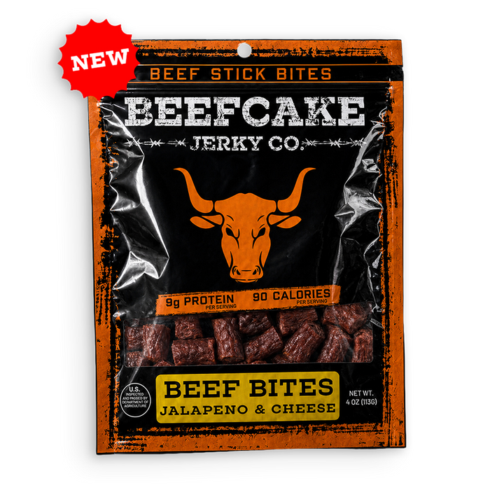 Beefcake Jalapeno & Cheese Beef Bites