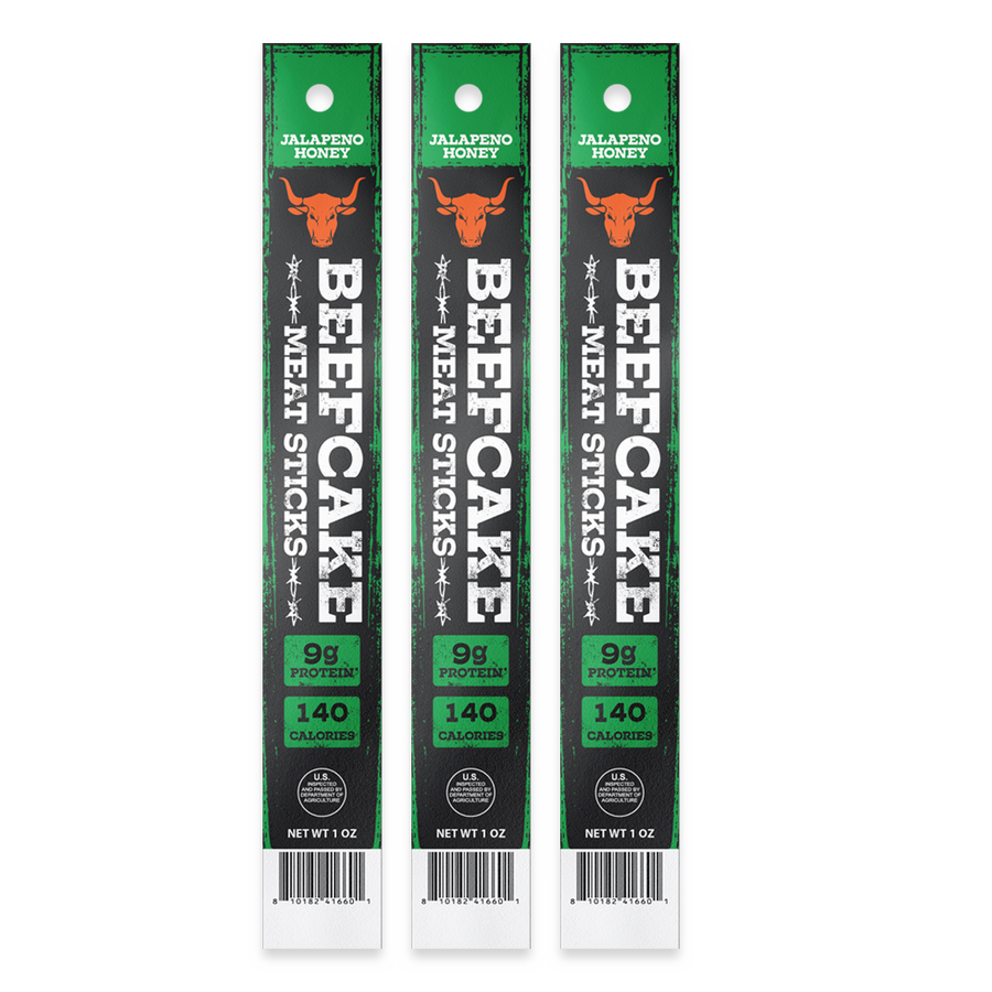 Jalapeno Honey Meat Stick – BeefCake Jerky