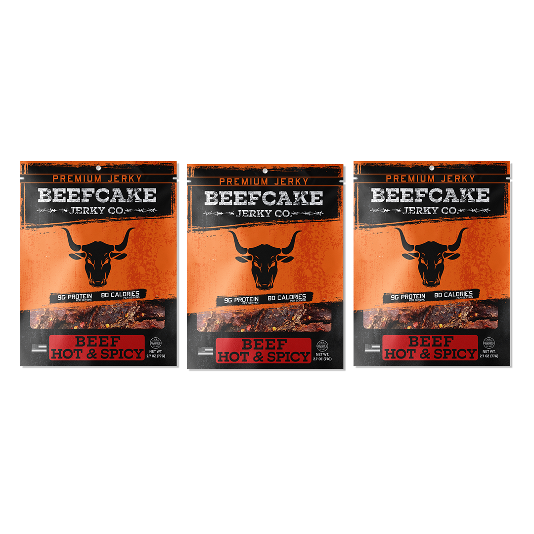 Hot & Spicy Jerky – BeefCake Jerky