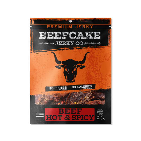 Hot & Spicy Jerky – BeefCake Jerky