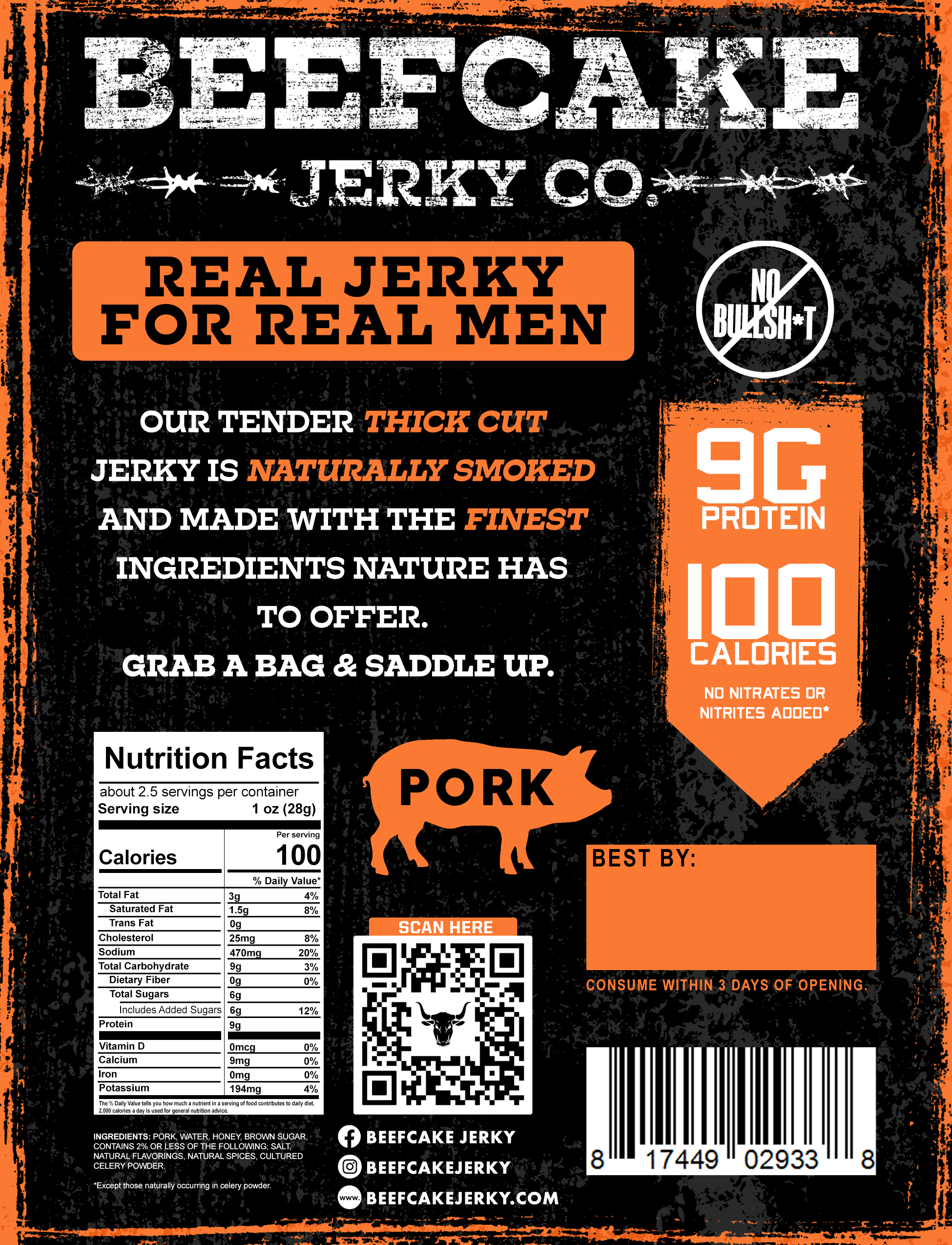 Smokehouse BBQ Jerky