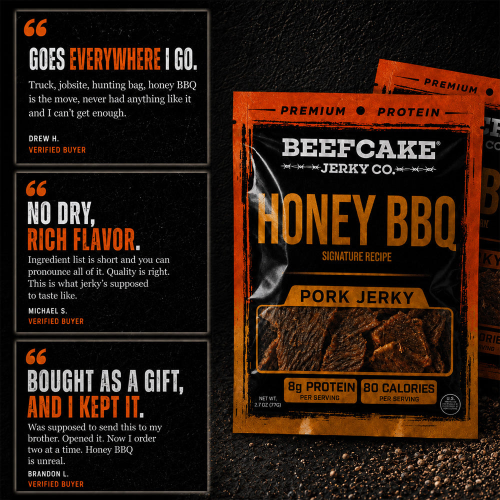Honey BBQ Pork Jerky