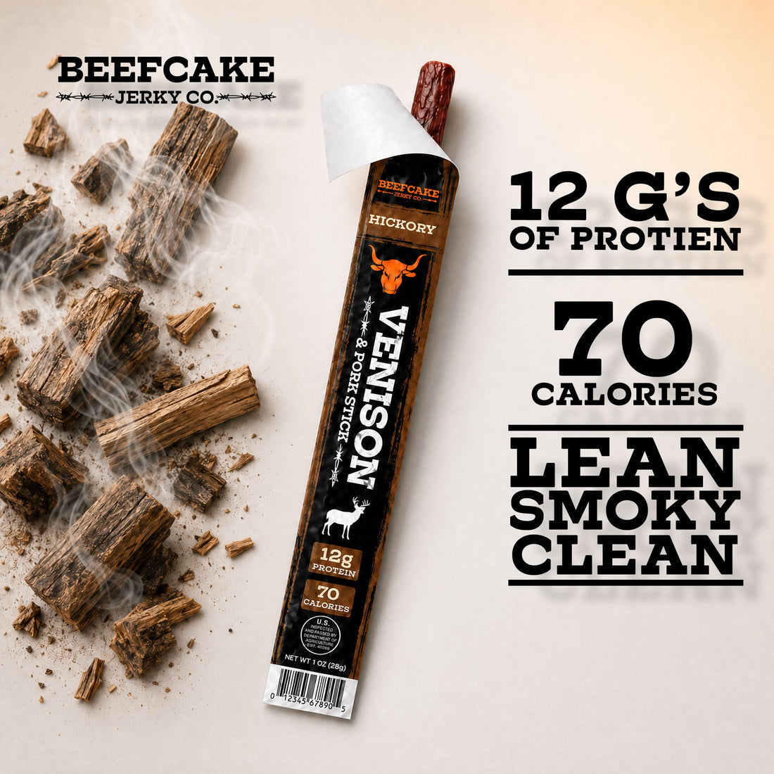 Venison Hickory Meat Sticks