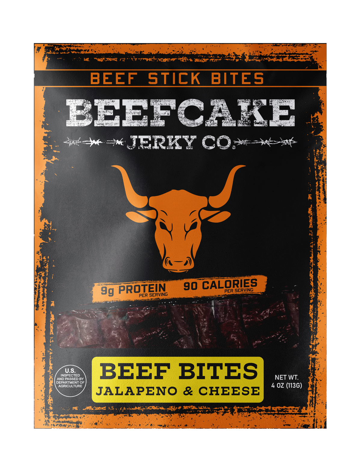 Jalapeno Cheese Bites bag and bundle stack