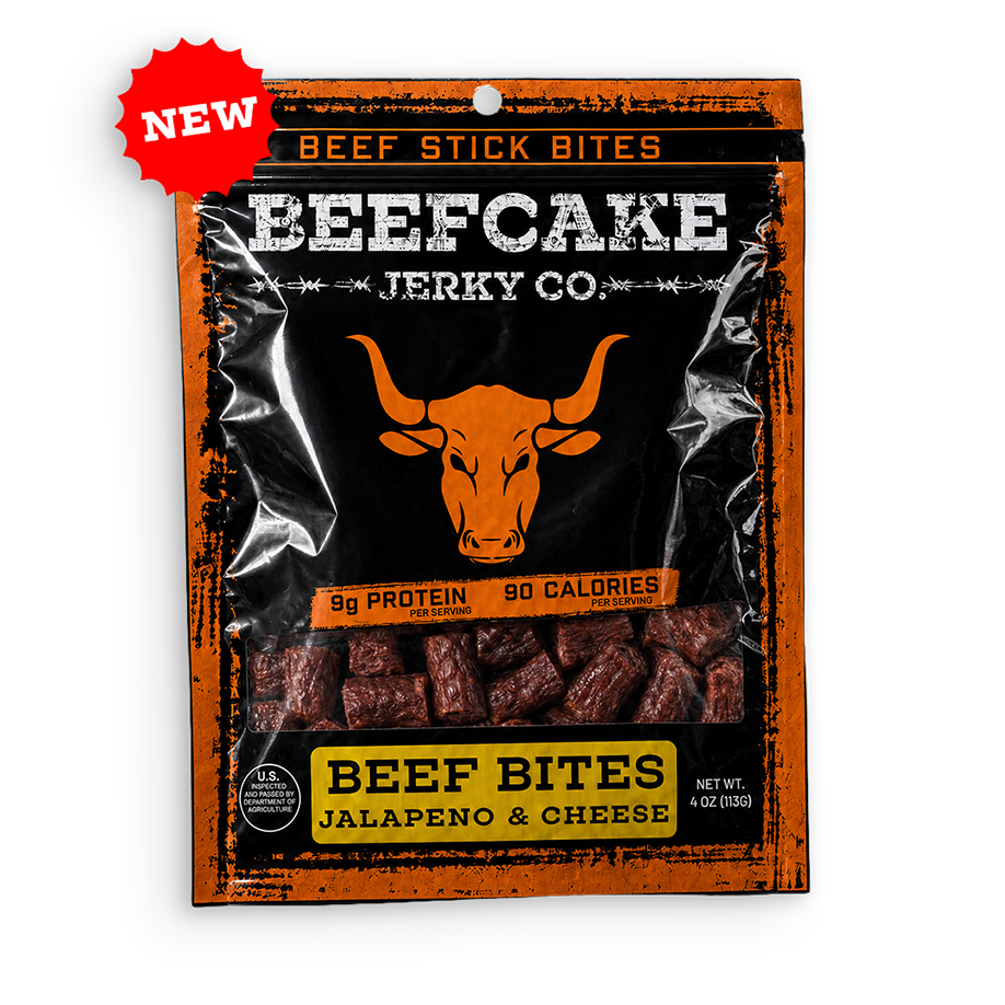 Beefcake Jalapeno & Cheese Beef Bites