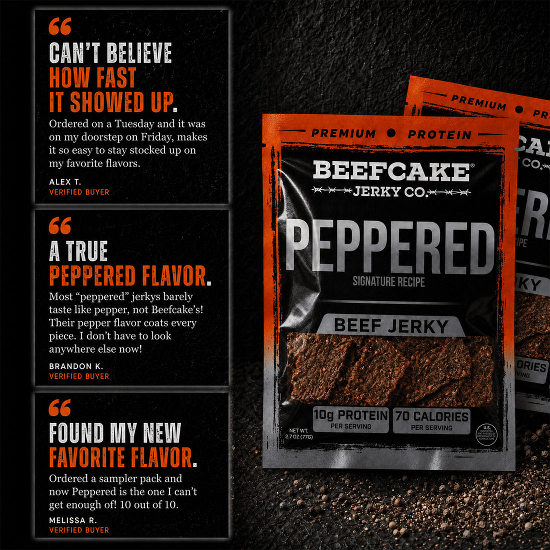 Peppered Beef Jerky