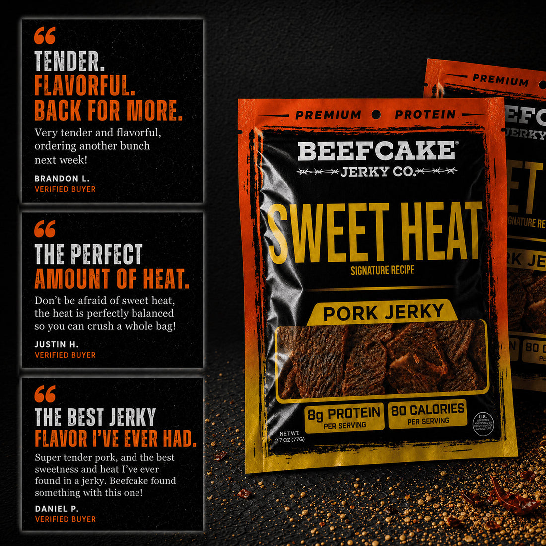 Sweet Heat Pork Jerky