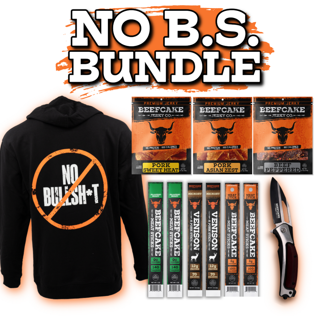 ケ*ウ様 Butcher ProductS NO BS Hoodie Bundle – BeefCake Jerky