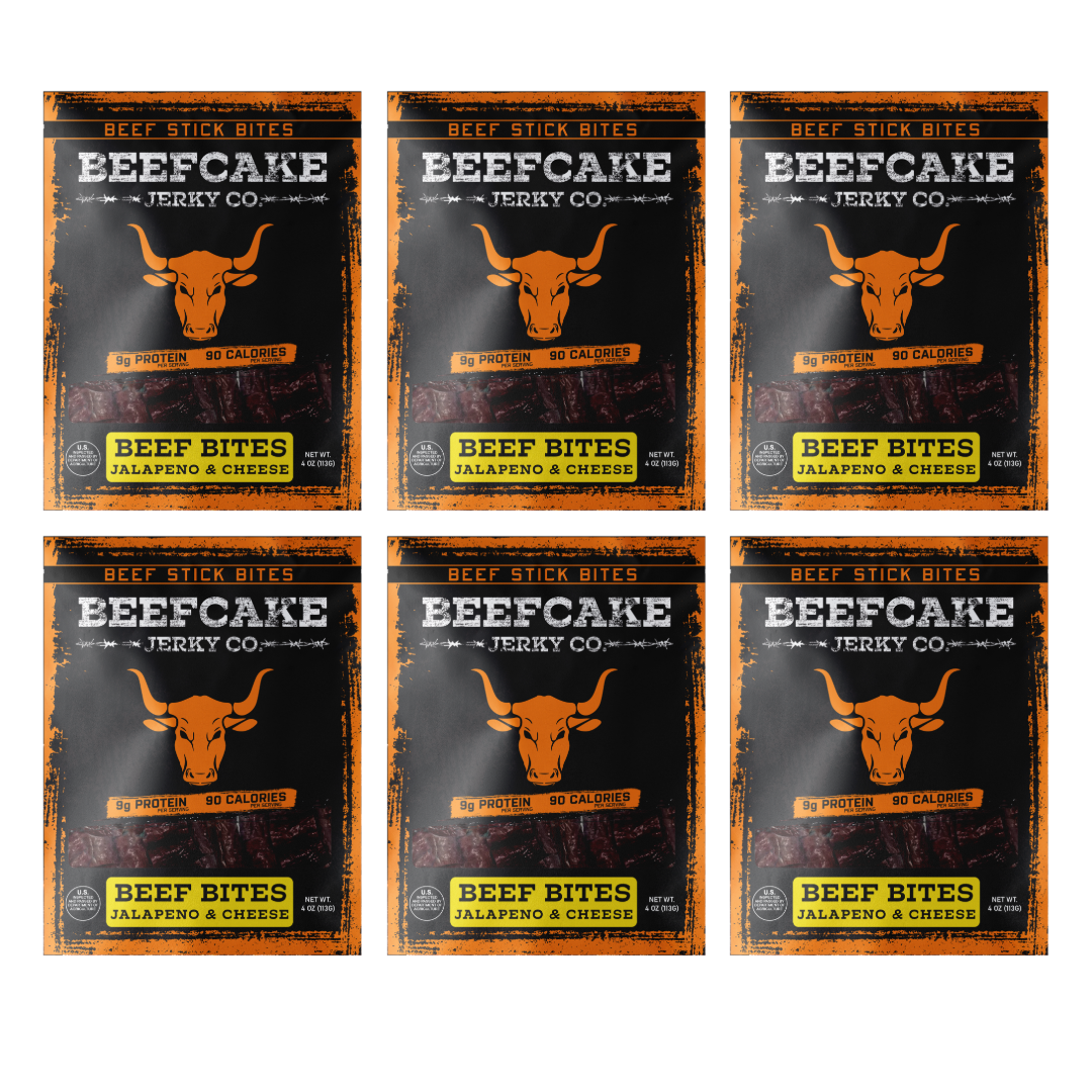 Beefcake Jalapeno & Cheese Beef Bites