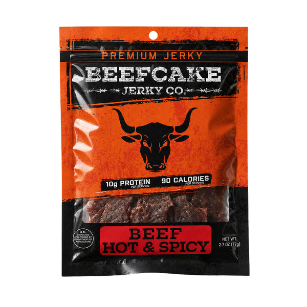 Hot & Spicy Jerky – BeefCake Jerky
