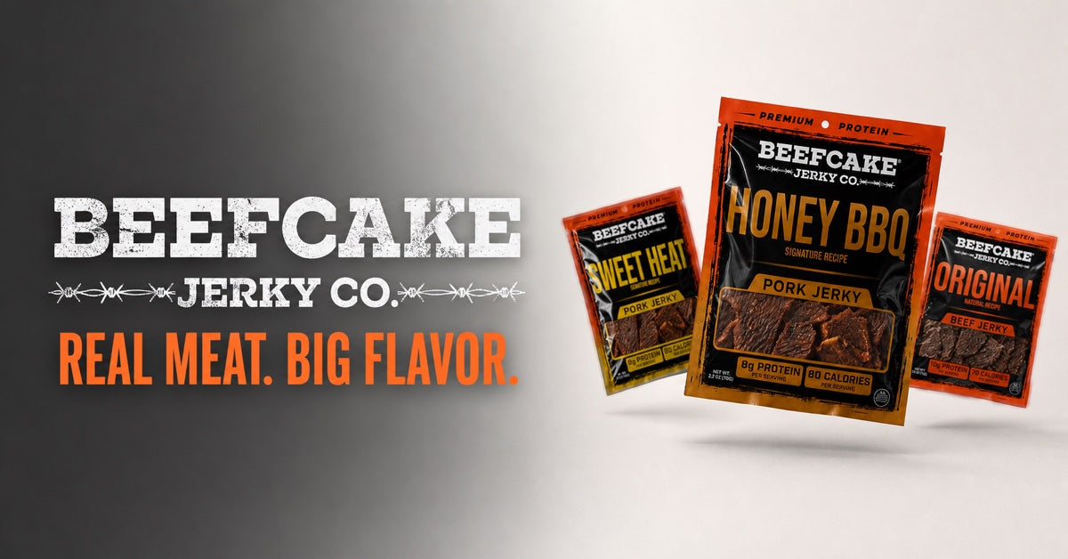 Beefcake Jerky Co. — Socially Versed listing